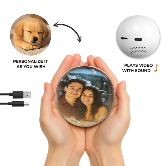 Luminely™ Custom Video Crystal Bauble